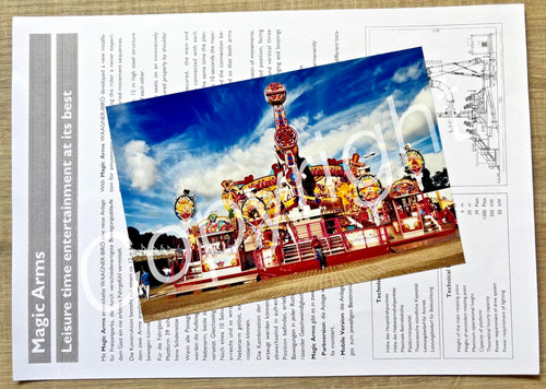 Foto datenblatt karussell - foto,
