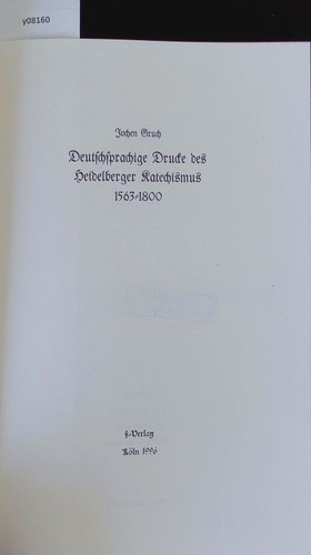 Deutschsprachige drucke des - deutschsprachige,