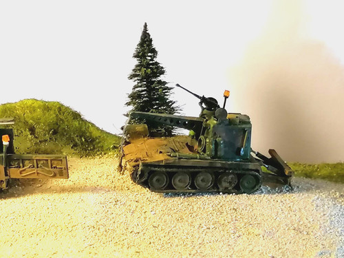 Roco minitank m578 - m578, us