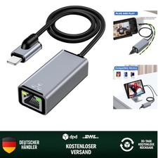 Lightning Ethernet Adapter MFi