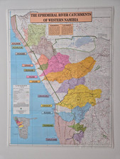 Karte Namibia -