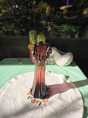 Murano style glas vase - style,