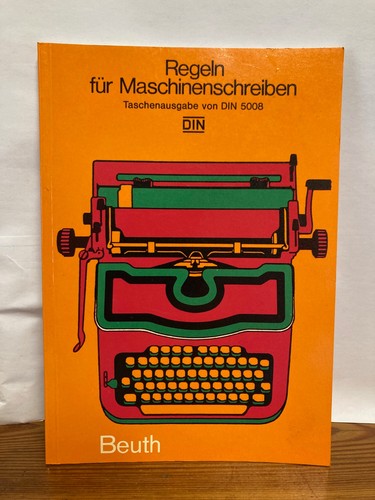 Regeln für maschinenschreiben - regeln,
