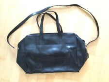 Schöne Businesstasche, schwarz, Leder, von Strenesse - Gabriele Strehle-