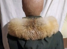Rotfuchs pelzstreifen kapuze - pelzstreifen,