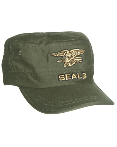 Seals cap oliv base ball - seals, oliv,