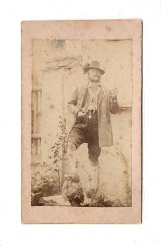 Cdv foto mann - tiroler, (?)