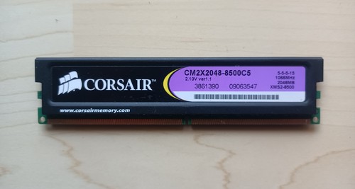 Corsair cm2x2048 8500c5 - corsair, cm2x2048-8500c5