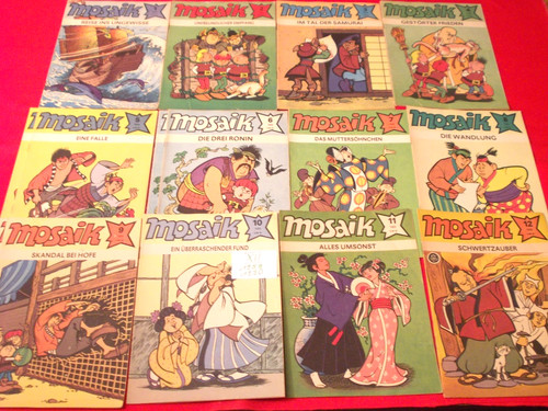 Ddr mosaik abrafaxe konvolut - ddr,