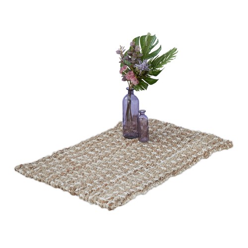 Jute teppich webteppich - jute,