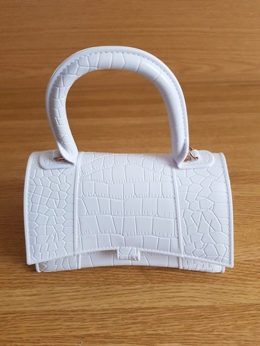 Handtasche damen weiss mit - handtasche,