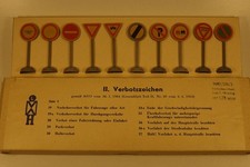 DDR GDR Spur H0 Herr Verbotszeichen Satz 1, 9692/536/3 in OVP