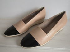 Damen Schuhe Slipper Läufers Ballerinas LA BADIA Gr 40 UK 6,5 beige Leder