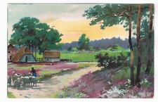 Künstler AK. Heide Landschaft Karten Nr. 143, Verlag R.&.K.L.