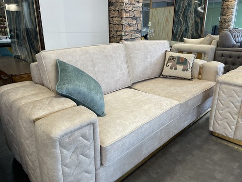 Couch set beige neu - set, neu!