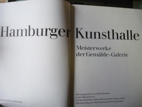 Hamburger kunsthalle - hamburger,