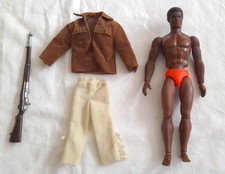 BIG JIM BIG JACK Mattel 1971 Action Figur mit Gewehr