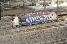 Roco AC 79942 Lokomotion "Zebra"  Vectron H0  Digital + Sound - patiniert - OVP