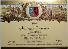 Etiketten Weine Deutschland