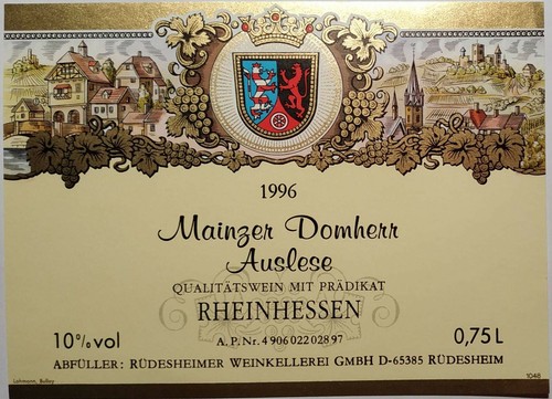 Etiketten weine deutschland - weine,
