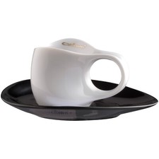 Colani Espressotasse mit Untertasse weiß Espressissimo Tasse Espresso 0,04l
