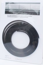 Kochfeld Ceranfeld Dichtband Silikon Dichtung 4m schwarz Elektroherd abdichten