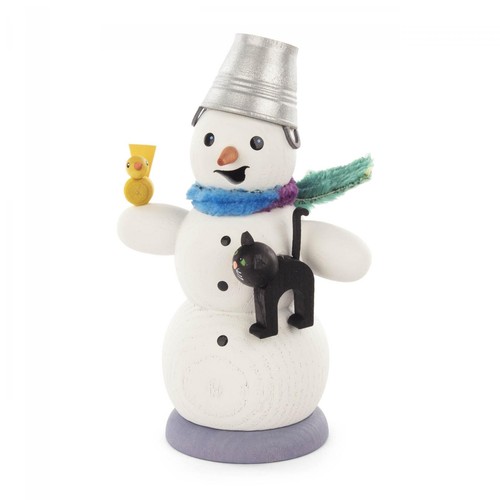 Räuchermann schneemann mit - schneemann,