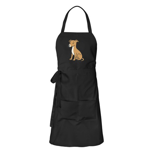 Schürze whippet comic whippi - whippet,