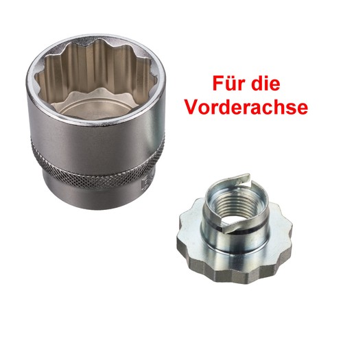 Achsmutter vorn m16 - achsmutter,