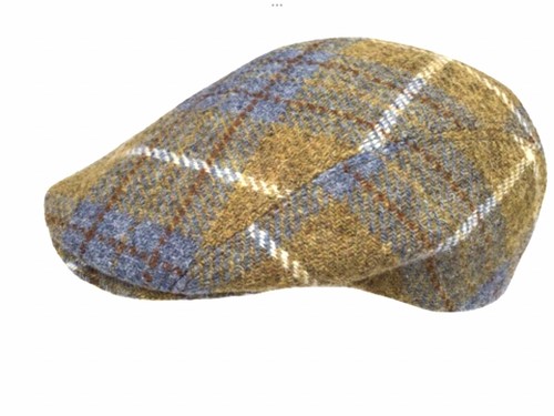 Harris tweed schiebermütze - harris-tweed,
