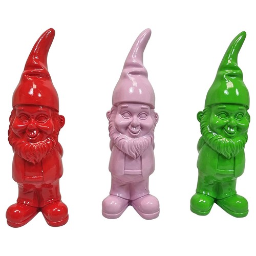 Gartenzwerg bunt deko - bunt,