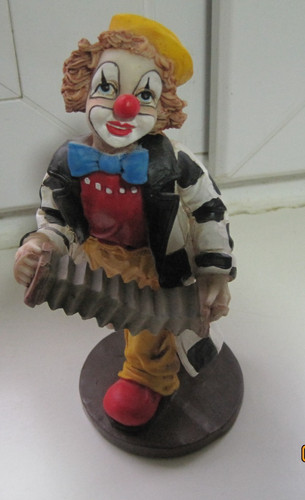 Deko figur clown 16cm - -,