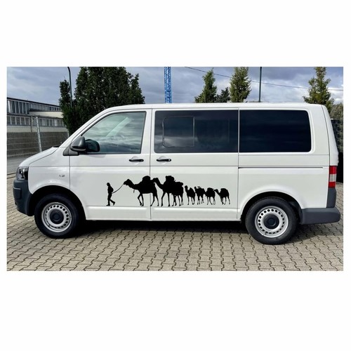 Aufkleber kamele wüste - aufkleber,