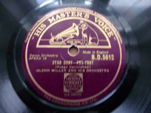 Schellackplatten 78rpm glenn - schellackplatten,
