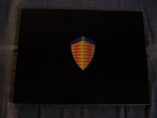 TOPRARITÄT Herrlicher Prestige Prospekt Koenigsegg CC 8S von 2003 + Beilage !!!
