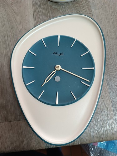 Seltene kienzle wanduhr 50er - wanduhr,