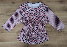 Shirt schwarz rot weiß grau