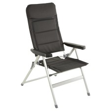 Premium Alu-Stuhl extrastarke Polsterung Gartenstuhl Klappstuhl klappbar Camping