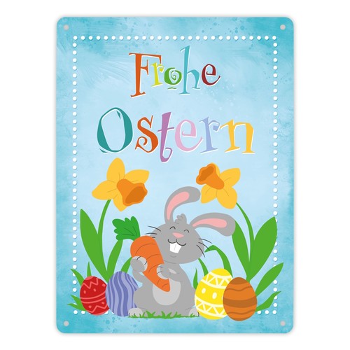 Frohe ostern mit niedlichem - ostern,