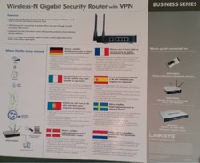 LINKSYS Wireless-N Gigabit Security Router with VPN