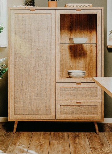 Highboard kommode sonoma eiche - kommode,