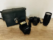 Carena CX-300, SLR analoge Spiegelreflexkamera, inkl. Objektiv, Blitz & Tasche