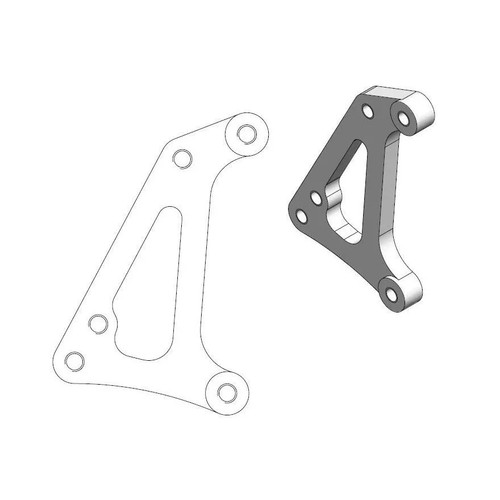 Bremssatteladapter moto master - bremssatteladapter,