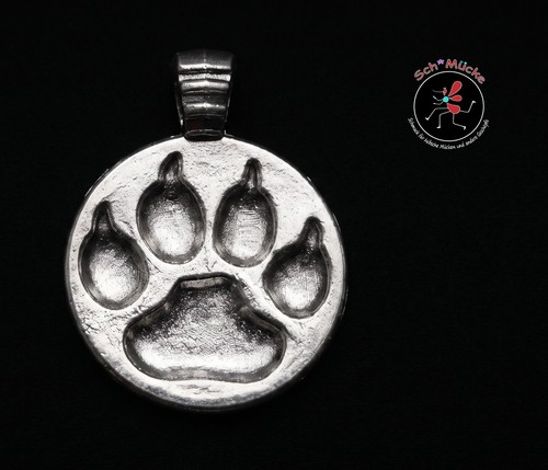 Anhänger pfotenabdruck hund - anhänger,