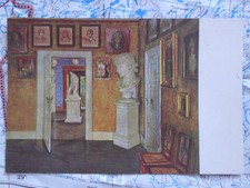 Goethezimmer Goethe Dichter Büste Gemälde Kunst Postkarte Ansichtskarte 3309