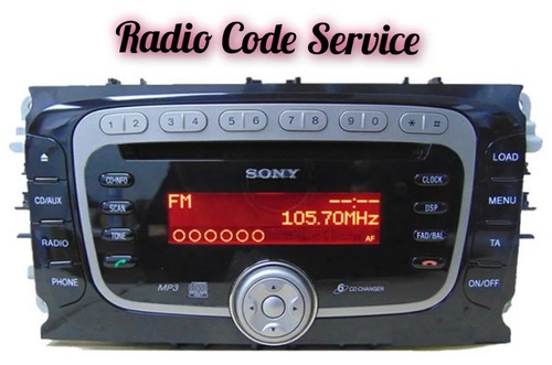 Ford radio pin code - radio,