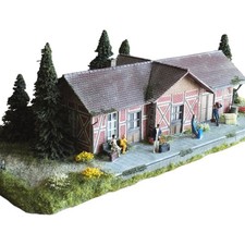 Modellbau Bahnhof /