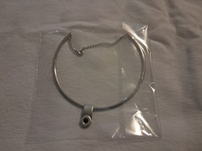 silberfarbener Halsreif NEU