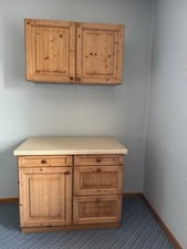 Badmöbel Hängeschrank Unterschrank Fichtenfronten, Schreinermöbel