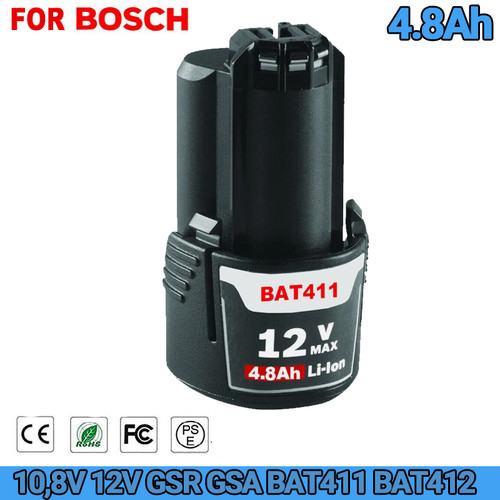 Bat411 akku für bosch - bat411, 12v